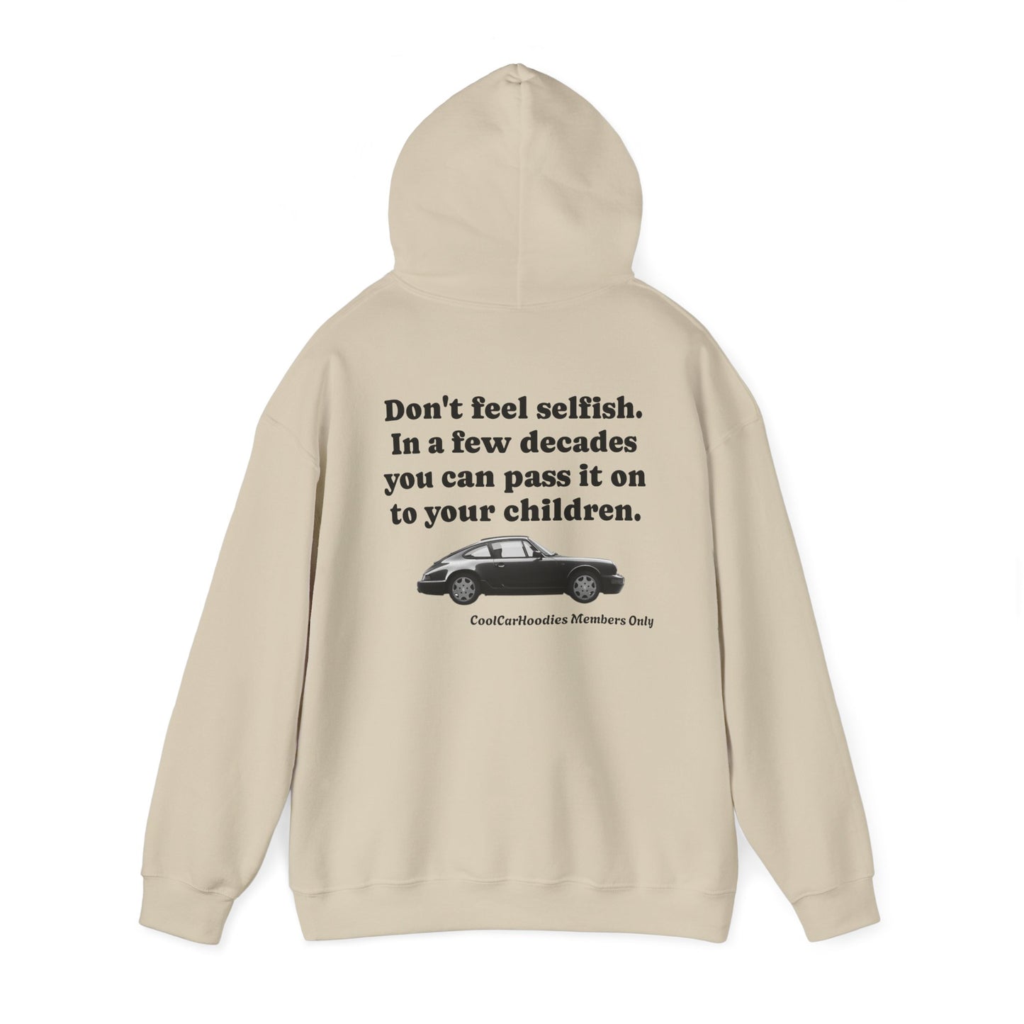 DON'T FEEL SELFISH HOODIE x PORSCHE 911