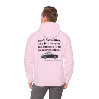 DON'T FEEL SELFISH HOODIE x PORSCHE 911