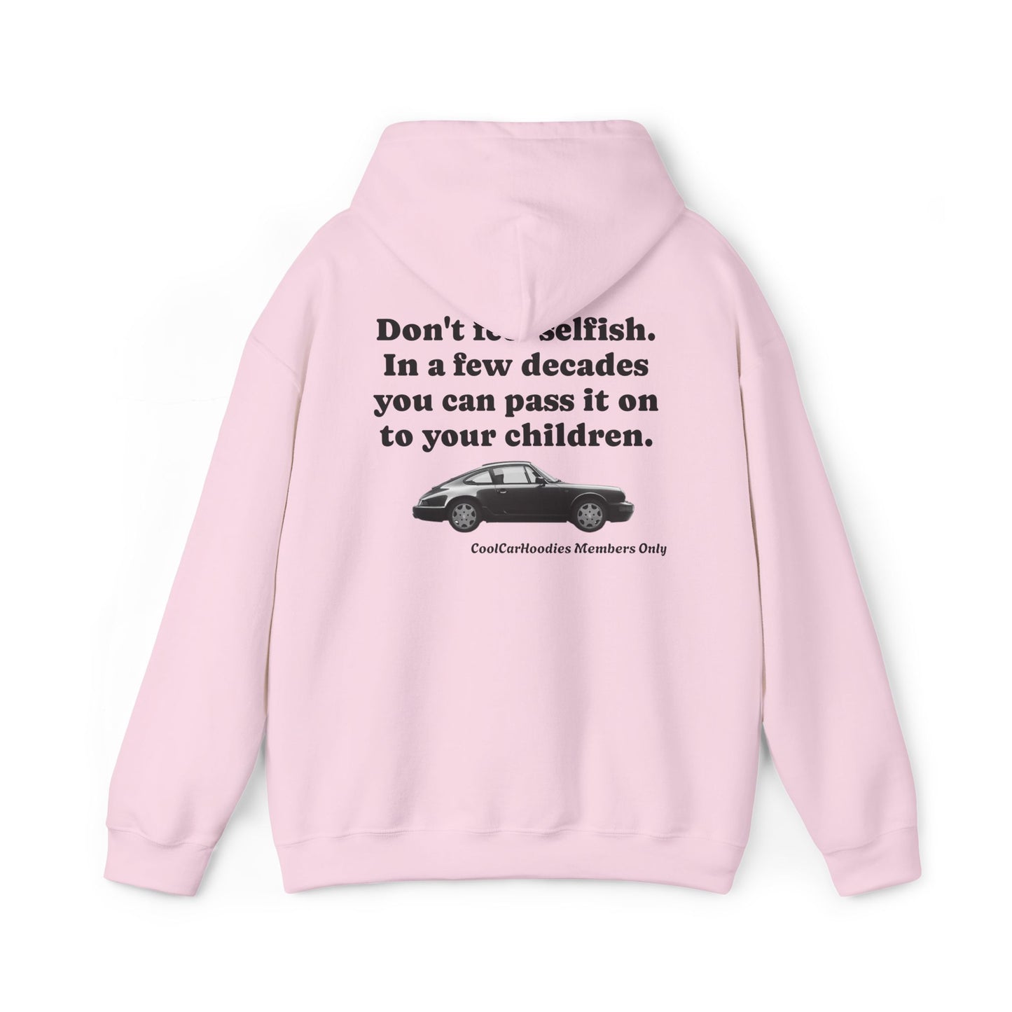 DON'T FEEL SELFISH HOODIE x PORSCHE 911