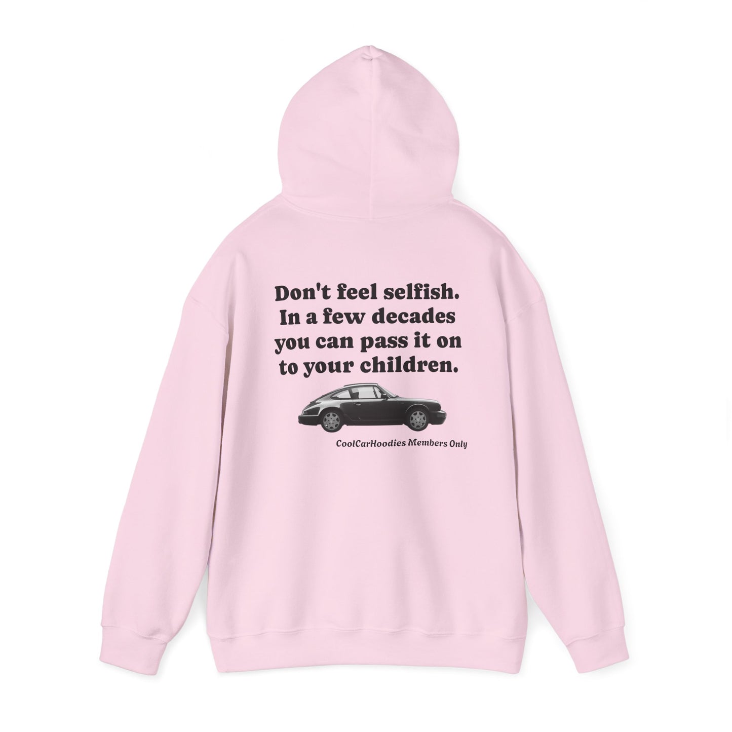 DON'T FEEL SELFISH HOODIE x PORSCHE 911