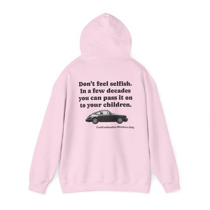 DON'T FEEL SELFISH HOODIE x PORSCHE 911