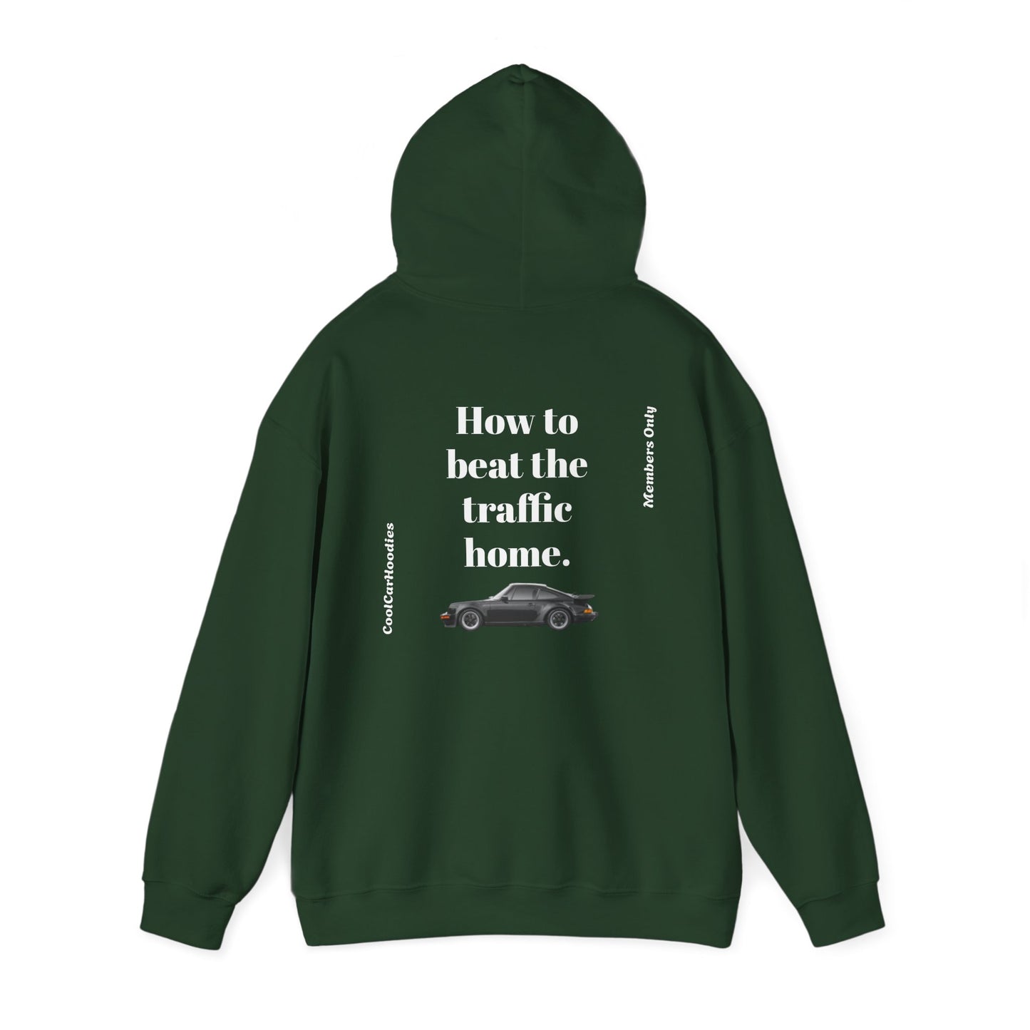 HOW TO BEAT THE TRAFFIC PORSCHE x CoolCarHoodies