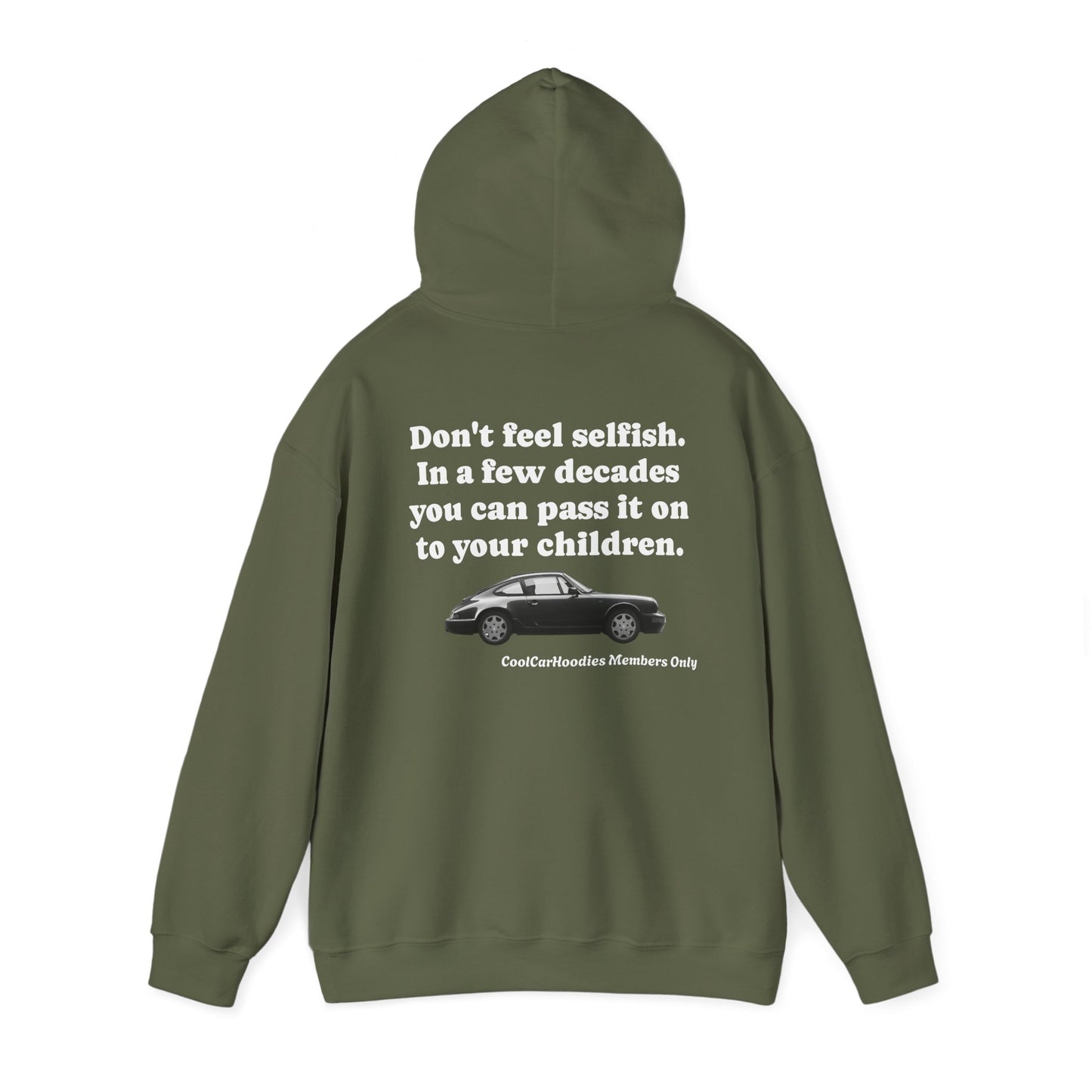 DON'T FEEL SELFISH HOODIE x PORSCHE 911