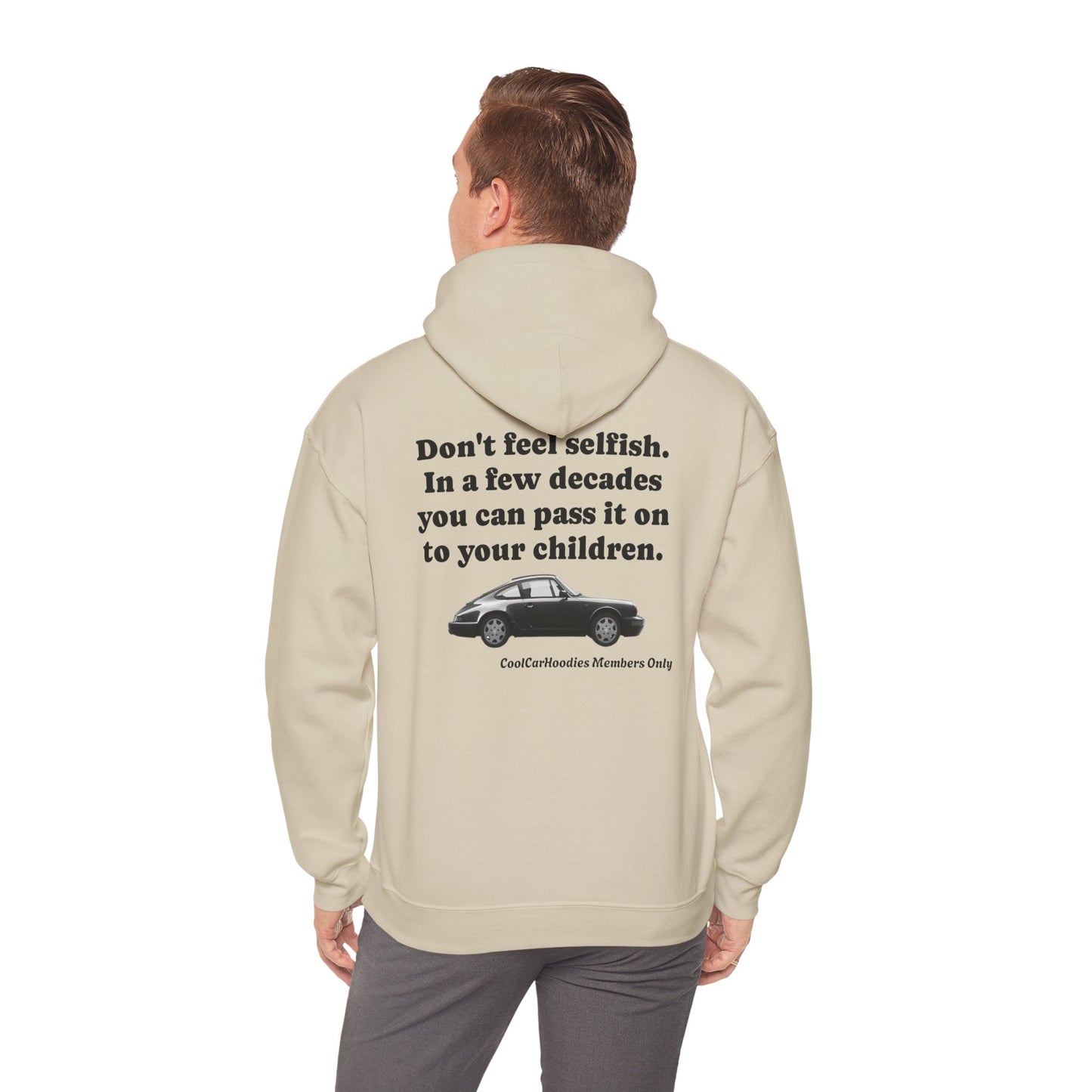 DON'T FEEL SELFISH HOODIE x PORSCHE 911