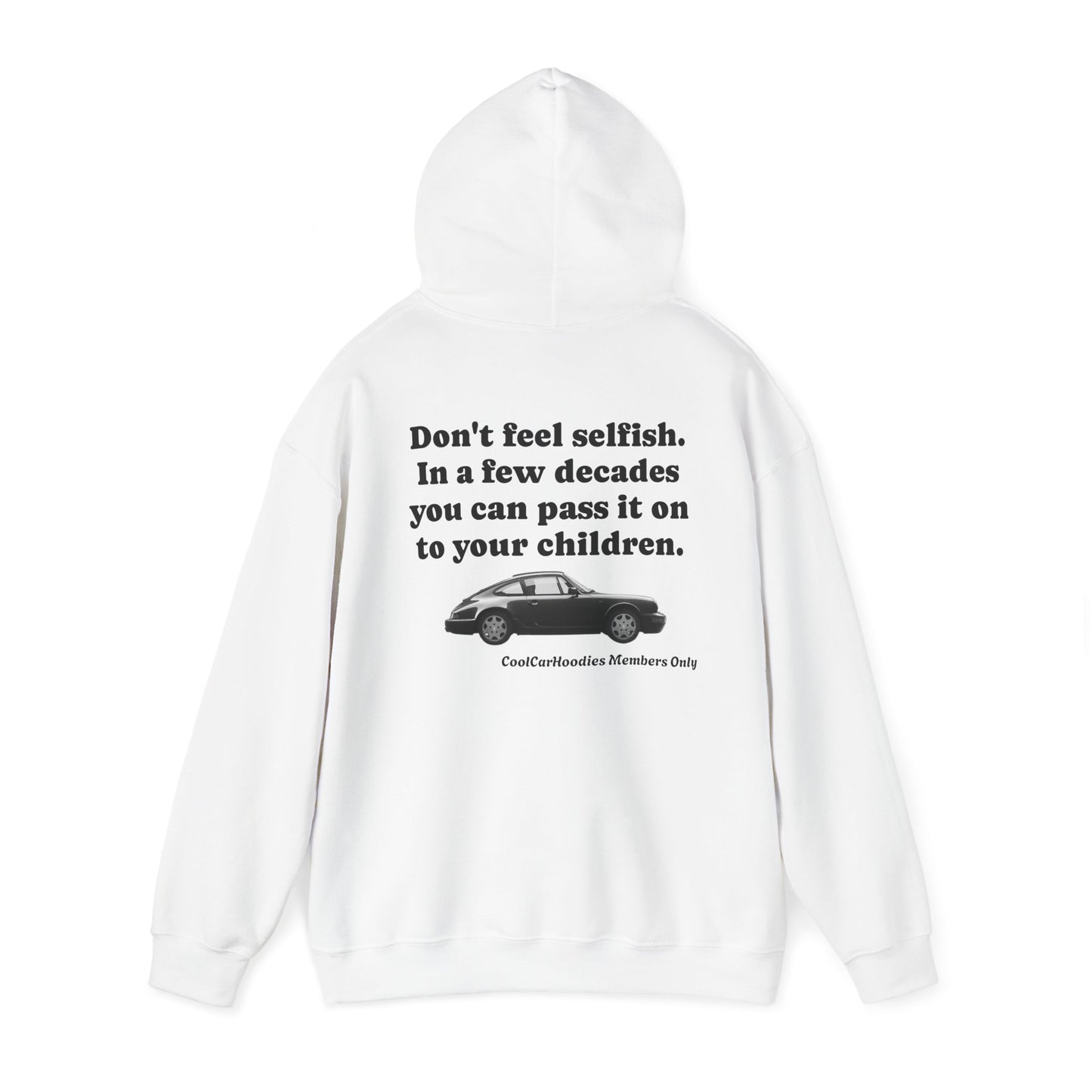 DON'T FEEL SELFISH HOODIE x PORSCHE 911