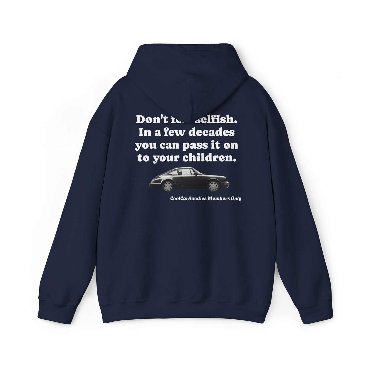 DON'T FEEL SELFISH HOODIE x PORSCHE 911