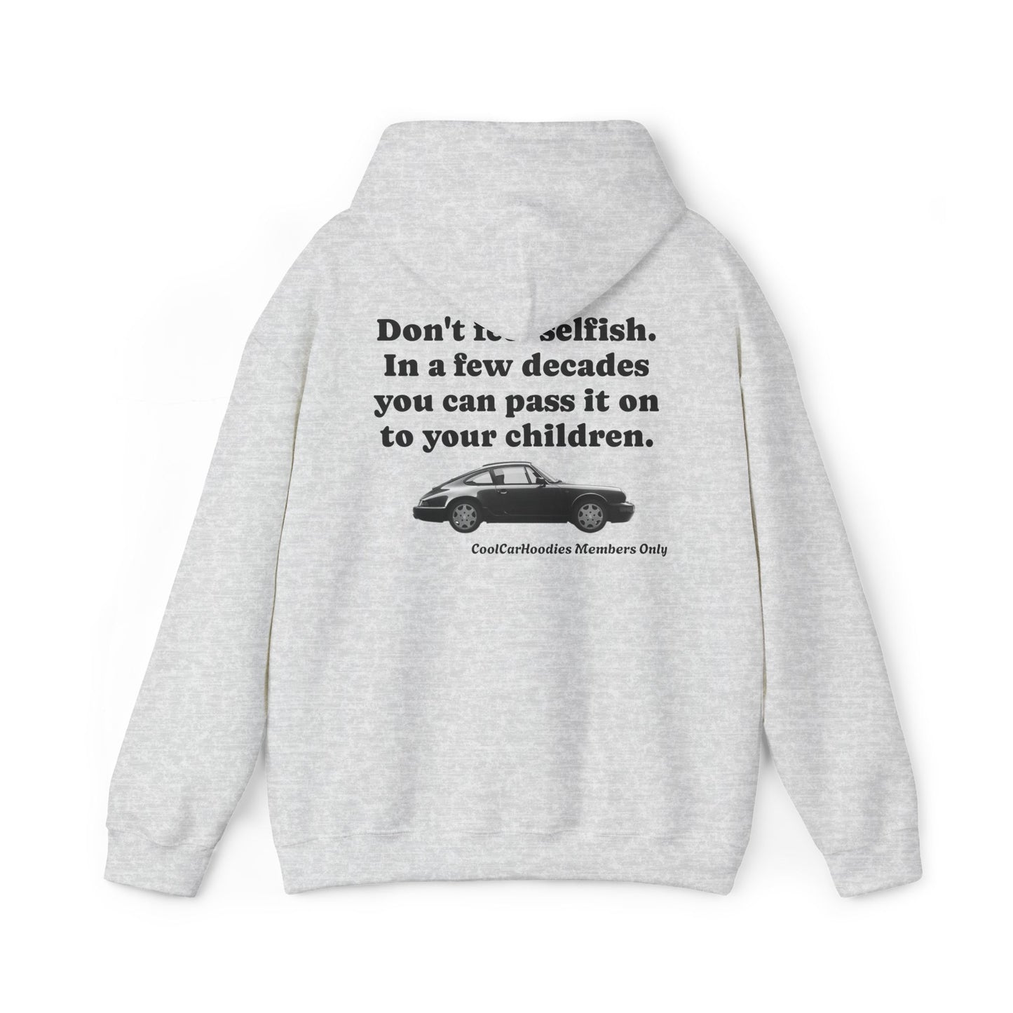 DON'T FEEL SELFISH HOODIE x PORSCHE 911